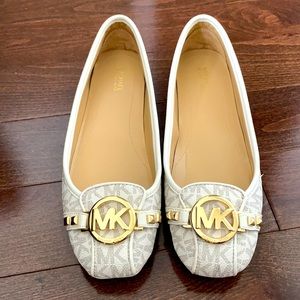 Michael Kors flats  size 8.5 Lillie Logo Moccasin